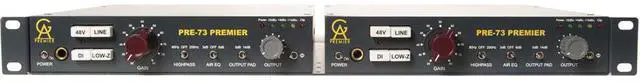 Alt view image 2 of 2 - Golden Age Project UNITE Premier Rack Kit for Pre-73 Premier and Preq-73 Premier Preamplifier