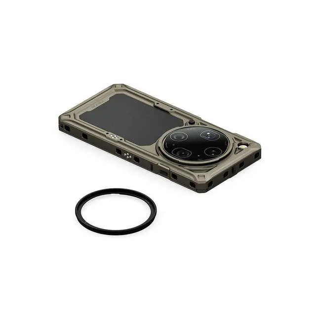 Alt view image 4 of 7 - Tilta Khronos OPPO Find X9 Ultra Case (Tundra Umber) - Brown