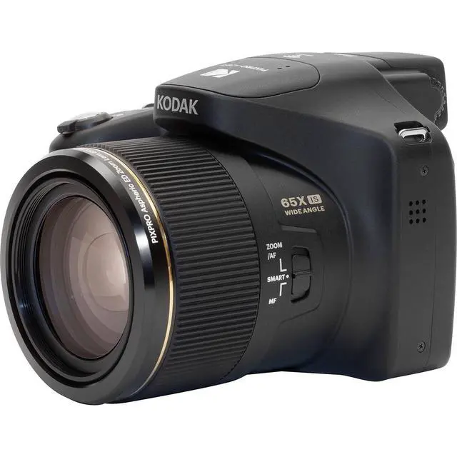 Alt view image 4 of 7 - Kodak PIXPRO AZ653 Astro Zoom 20MP Full HD Digital Camera, Black