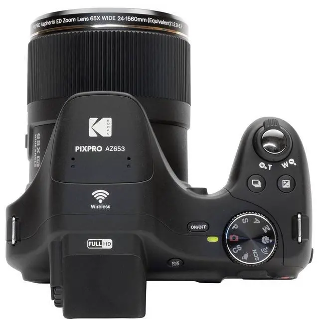 Alt view image 5 of 7 - Kodak PIXPRO AZ653 Astro Zoom 20MP Full HD Digital Camera, Black