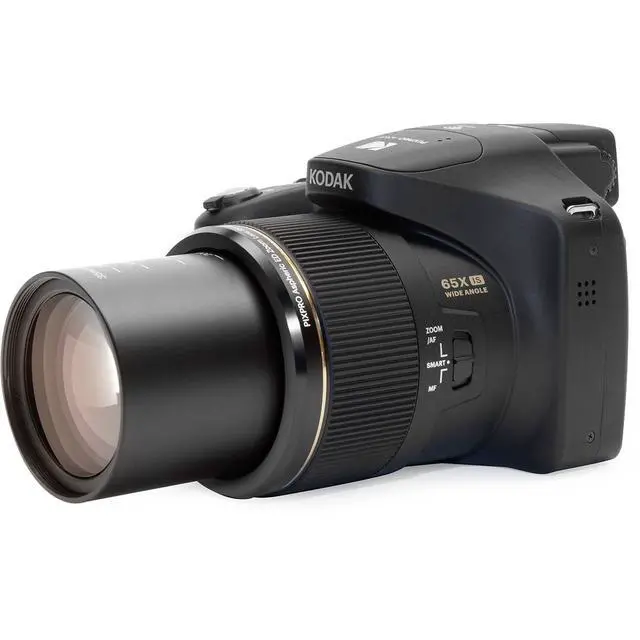 Alt view image 7 of 7 - Kodak PIXPRO AZ653 Astro Zoom 20MP Full HD Digital Camera, Black