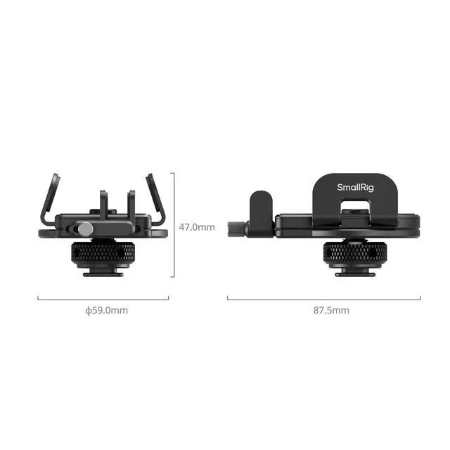 Alt view image 2 of 7 - SmallRig Universal Mounting Clamp for External SSD