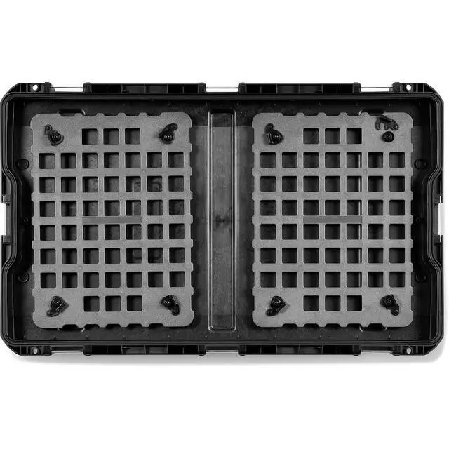 Alt view image 3 of 7 - Pelican EZ Click MOLLE Panel Lid Organizer for CRATE 45L and CRATE 90L Hard Case