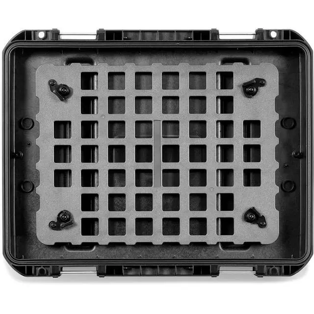 Alt view image 4 of 7 - Pelican EZ Click MOLLE Panel Lid Organizer for CRATE 45L and CRATE 90L Hard Case