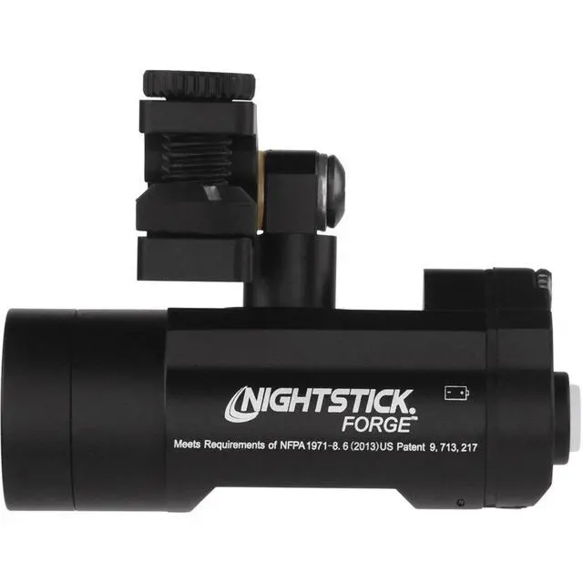 Alt view image 2 of 7 - Nightstick NSP-4640B Forge Helmet-Mounted Multi-Function LED Flashlight, 360/180/30 Lumens, IP-X7 Waterproof, Black