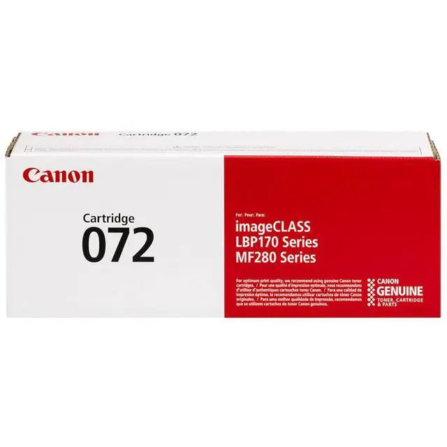 Alt view image 2 of 2 - Canon Genuine 072 Black Toner Cartridge Compatible with MF280 Series and LBP172dw