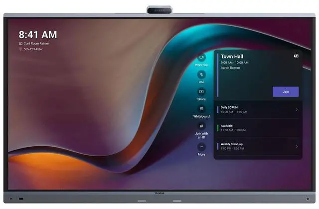 Main image of Yealink MeetingBoard 75 Pro 75" 4K AIO Touch LCD Display for Medium Meeting Room