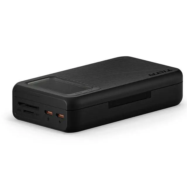 Alt view image 4 of 7 - Tilta 2-Bay All-in-One Recharge Companion for NP-FZ100 Battery, Black