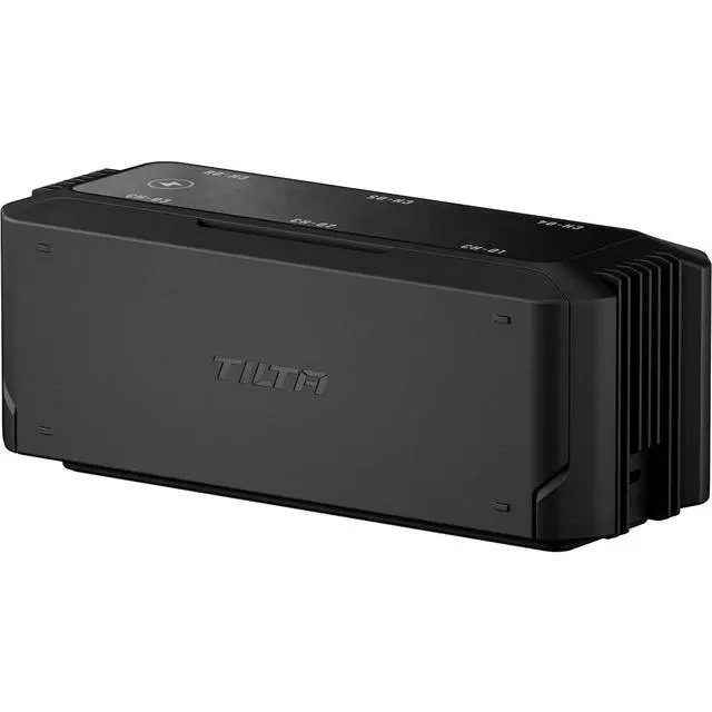 Alt view image 2 of 7 - Tilta 6-Channel Foldable Charging Station for L-Series/NP-F Batteries, Black