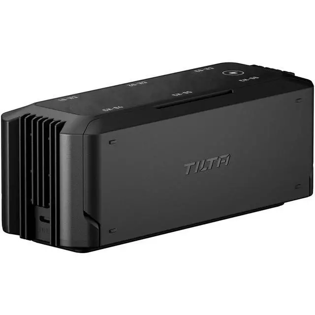 Alt view image 4 of 7 - Tilta 6-Channel Foldable Charging Station for L-Series/NP-F Batteries, Black