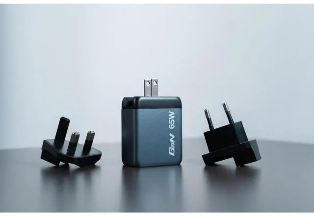 Alt view image 14 of 14 - Verbatim 32201 65w Gan Wall Charger Usb-c Pd Ports Usb-a Qc 3.0