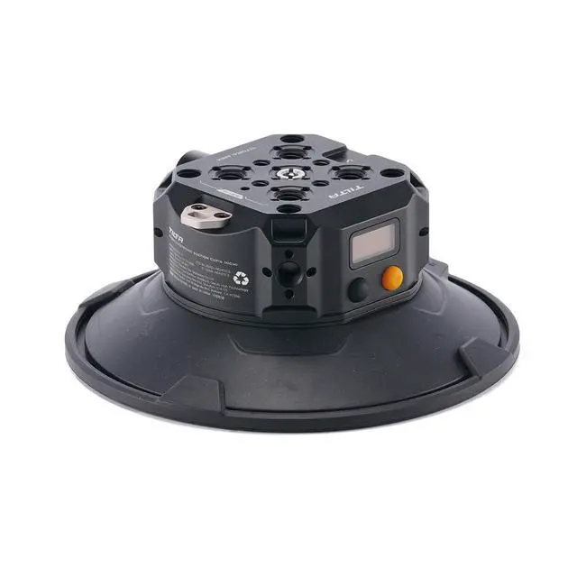 Alt view image 3 of 7 - Tilta 6" Hydra Electronic Suction Cup, Black