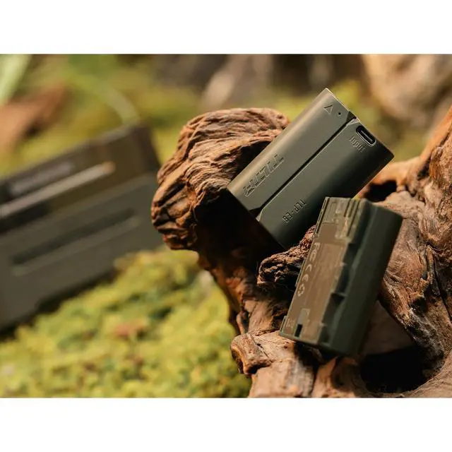 Alt view image 7 of 7 - Tilta LP-E6P 17.28Wh 7.2V 2400mAh Lithium-Ion Battery with USB-C Charging Port, Green