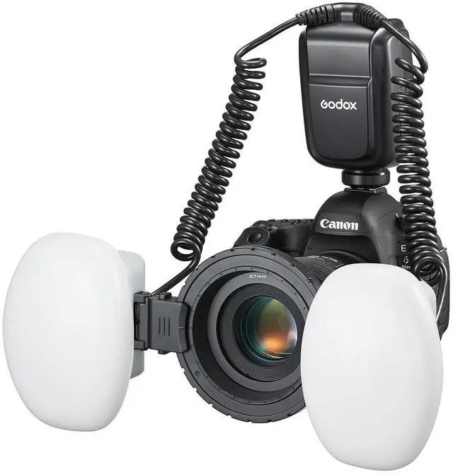 Alt view image 5 of 7 - Godox Macro Twin Flash, Canon