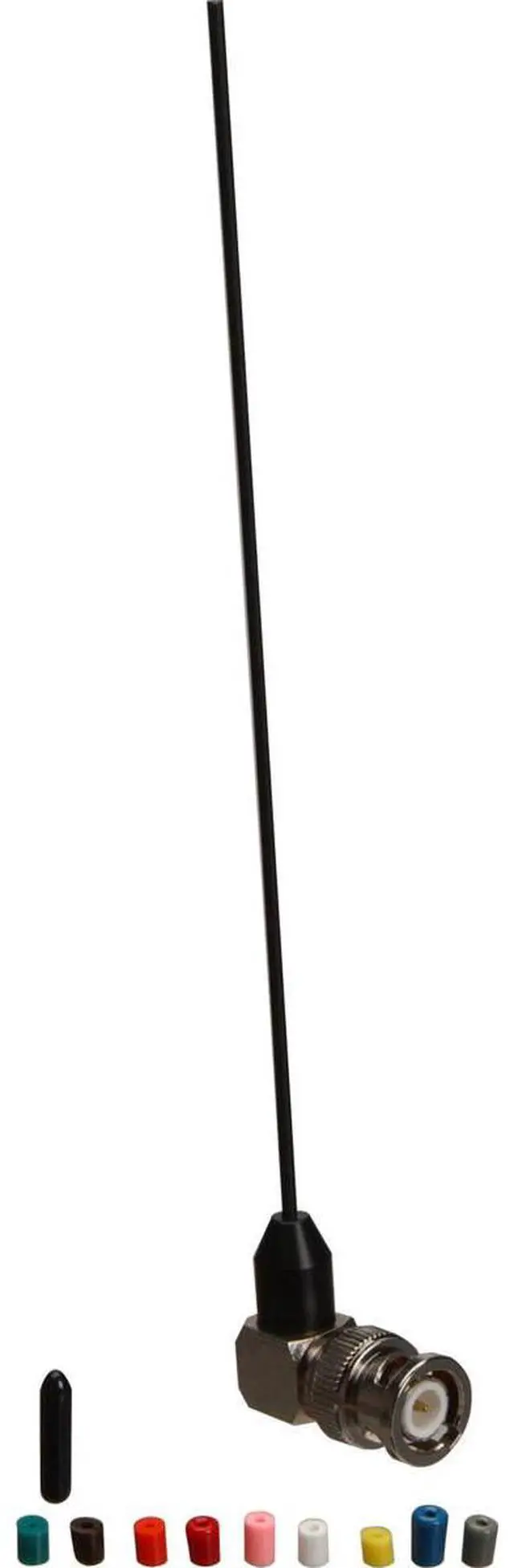 Main image of Remote Audio Miracle Whip UHF Antenna Kit with BNC Right Angle for Receiver/Transmitter 500-900 MHz (Blocks 21-33), Includes Frequency Chart, Color Coding Bands