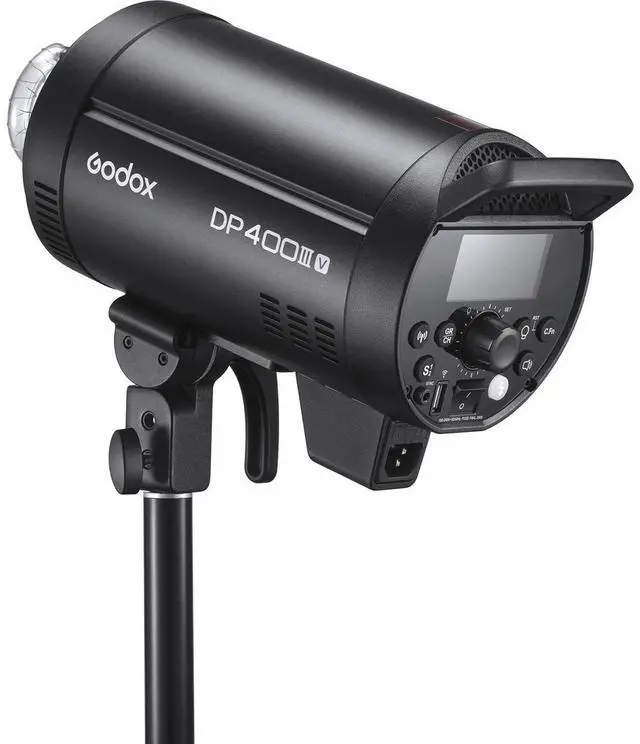 Alt view image 2 of 2 - Godox DP400III-V 400Ws Professional Studio Flash with LED Modeling Lamp