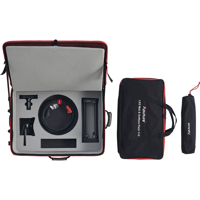 Alt view image 5 of 7 - Aputure APUTURE INFINIMAT 1X2 V-MOUNT KIT (US)