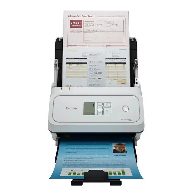 Alt view image 6 of 6 - Canon imageFORMULA R40II Receipt Edition Office Document Scanner