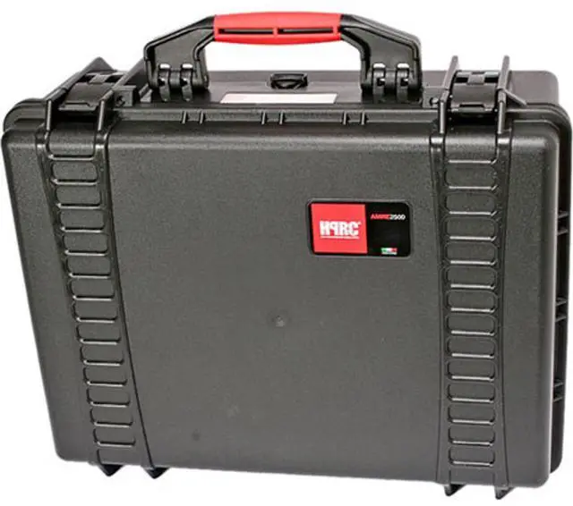 Main image of HPRC 2500 Premium Design, Watertight, Unbreakable Hard Case with Cubed Foam, Color: Black (ID: 17.72x12.6x6.9")