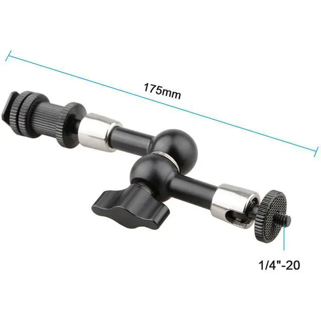 Alt view image 5 of 5 - CAMVATE 7" Articulating Magic Arm with Shoe Mount