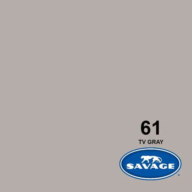 Alt view image 2 of 6 - Savage Widetone Seamless Background Paper, 86" wide x 36' TV Gray, #61