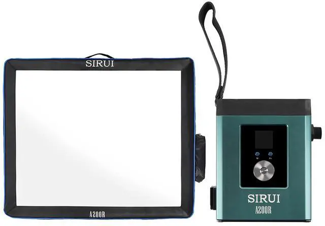 Main image of Sirui A200R 200W RGB Self-Inflating LED Light Panel with 9.8' Extension Cable