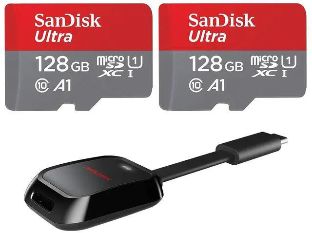 Main image of SanDisk SANDISK Ultra microSD UHS-I Card 128GB Bundle