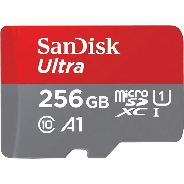 Alt view image 2 of 6 - SanDisk SANDISK Ultra microSD UHS-I Card 256GB Bundle