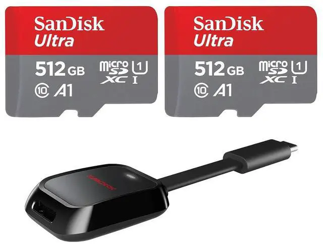Main image of SanDisk SANDISK Ultra microSD UHS-I Card 512GB Bundle