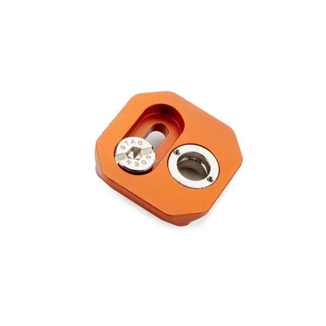Alt view image 2 of 3 - 3 Legged Thing 3LT QD4 QUICK RELEASE PLATE - ORANGE