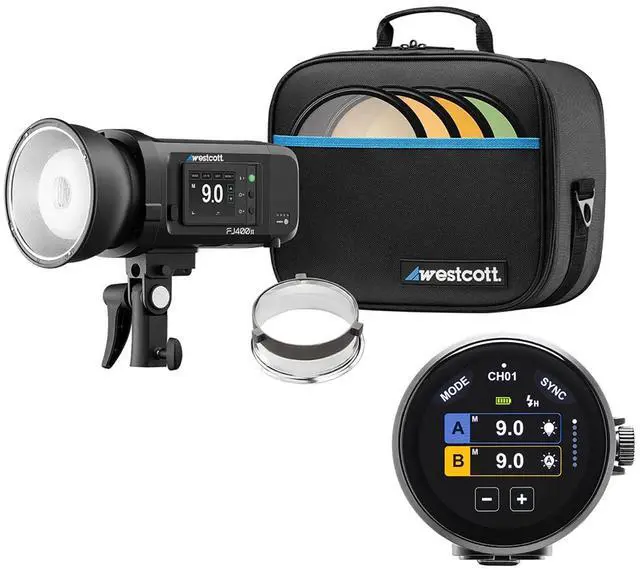 Main image of Westcott FJ400 II 400W Strobe Bundle with Battery & Multi-Brand Trigger