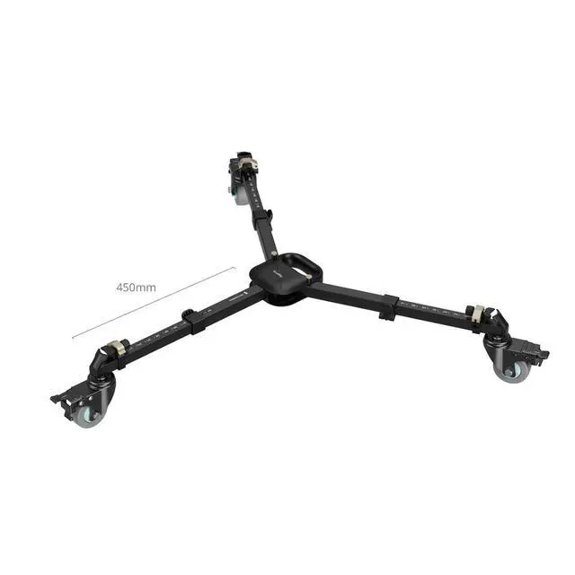 Alt view image 7 of 7 - SmallRig 5020B Quick-Lock Heavy-Duty Tripod Dolly, Black