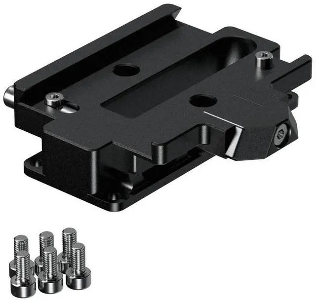 Main image of Bright Tangerine Manfrotto Riser for 15mm Baseplate and RED V-RAPTOR Camera, Black