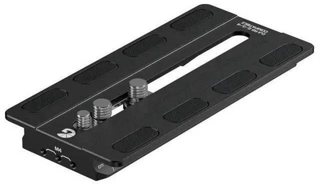Main image of Bright Tangerine Universal DJI RS 4 and RS 3 Dovetail Plate, Black