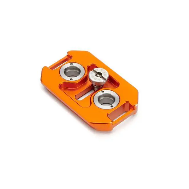 Alt view image 2 of 2 - 3 Legged Thing 3LT QD7 LONG QUICK RELEASE PLATE - ORANGE