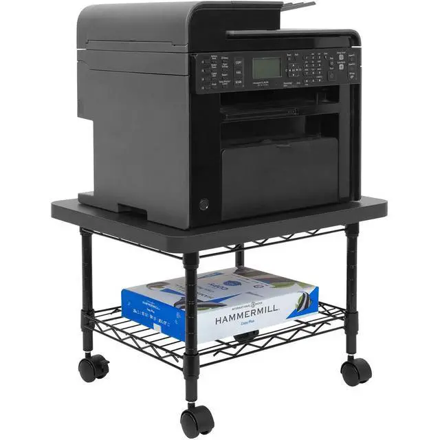 Alt view image 9 of 14 - Mount-It! Under Desk Printer Stand with Wheels