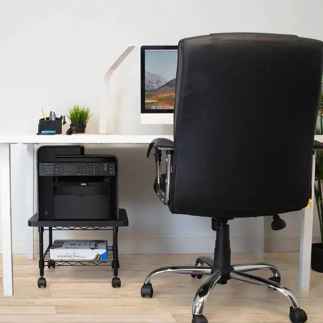 Alt view image 11 of 14 - Mount-It! Under Desk Printer Stand with Wheels