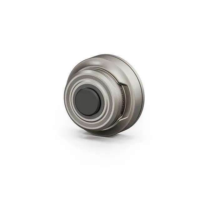 Alt view image 3 of 7 - Tilta 16mm Wide Angle Lens for iPhone 15, 16, 17 Khronos Case, T-Mount, Champagne