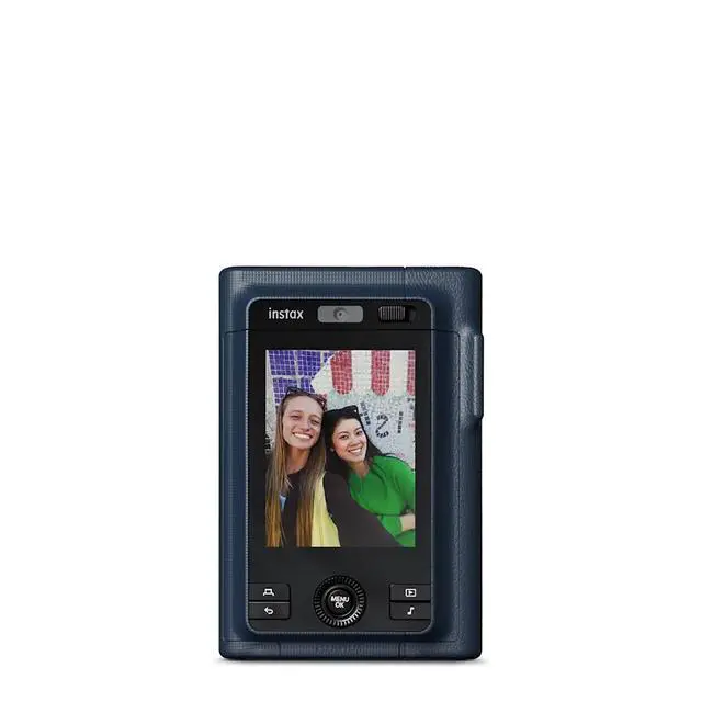 Alt view image 5 of 7 - Fujifilm Instax Mini LiPlay+ Hybrid Instant Camera, Midnight Blue