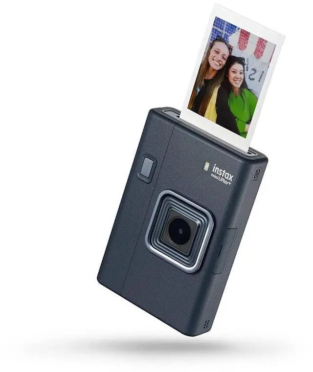 Main image of Fujifilm Instax Mini LiPlay+ Hybrid Instant Camera, Midnight Blue