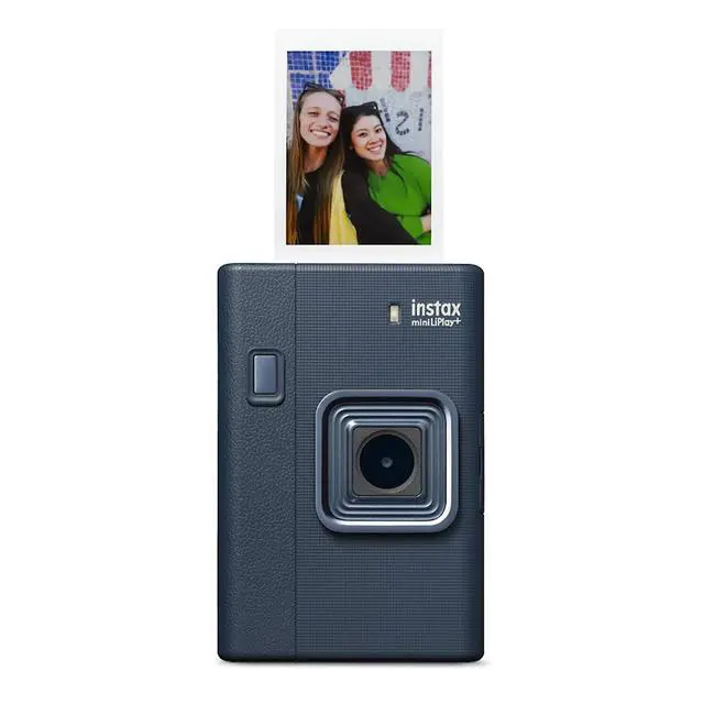 Alt view image 4 of 7 - Fujifilm Instax Mini LiPlay+ Hybrid Instant Camera, Midnight Blue