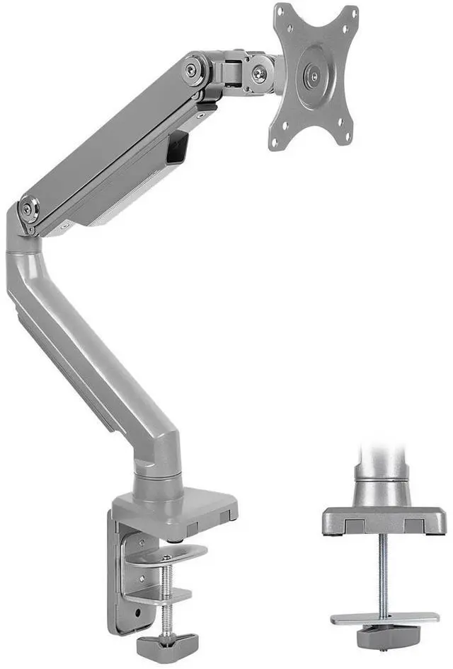 Alt view image 15 of 20 - Mount-It! Single Monitor Arm Mount | Full Motion Spring Arm | Fits Up to 32" Screens