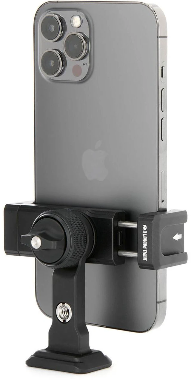 Alt view image 4 of 5 - 3 Legged Thing Phil Universal Smartphone Holder - Tripod Mount Clamp