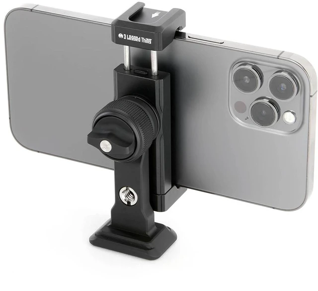Alt view image 5 of 5 - 3 Legged Thing Phil Universal Smartphone Holder - Tripod Mount Clamp