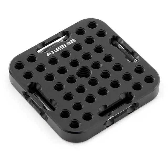 Alt view image 2 of 3 - 3 Legged Thing XPand 70 x 70mm Cheese Plate - Black