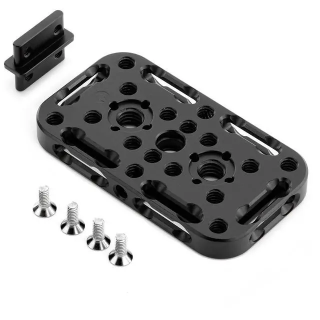 Alt view image 3 of 3 - 3 Legged Thing XPand 90 x 50mm Cheese Plate - Black