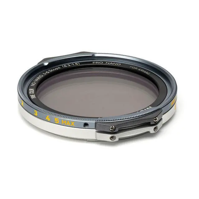 Alt view image 2 of 7 - NiSi JetMag Pro 49MAG 1-5 Stops True Color Nano-Coated Magnetic Variable ND Filter