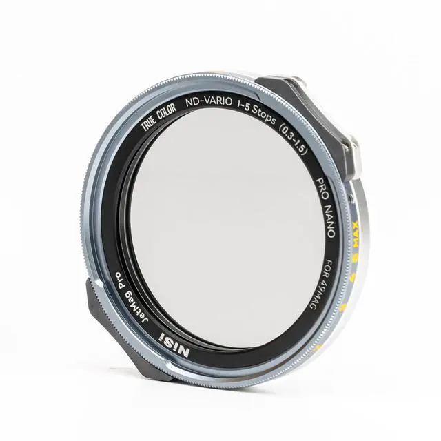 Alt view image 5 of 7 - NiSi JetMag Pro 49MAG 1-5 Stops True Color Nano-Coated Magnetic Variable ND Filter