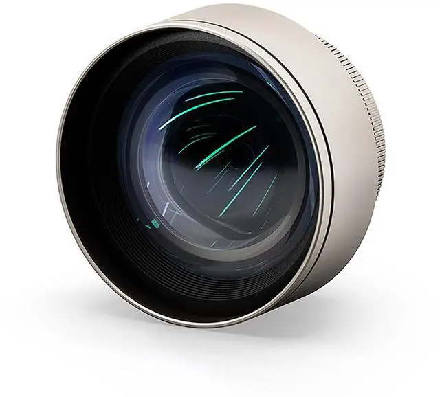 Main image of Tilta 40mm Telephoto Lens for iPhone 15, 16, 17 Khronos Case, T-Mount, Champagne