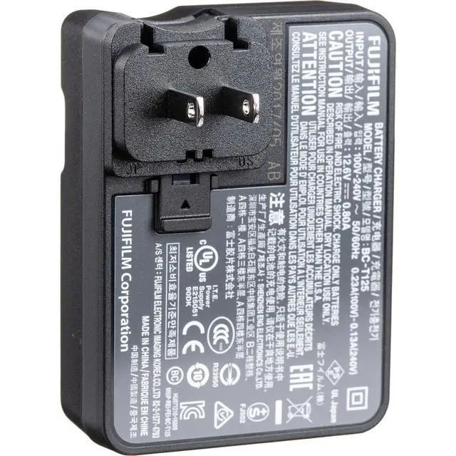 Alt view image 5 of 7 - Fujifilm BC-T125 Battery Charger for GFX 50S Camera, Black